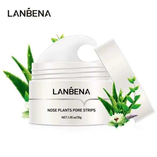 Lanbena nose plants pore strips  شرائط لانبينا لإزالة الرؤوس السوداء